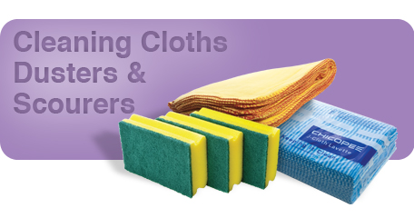 Cleaning Cloths, Dusters & Scourers